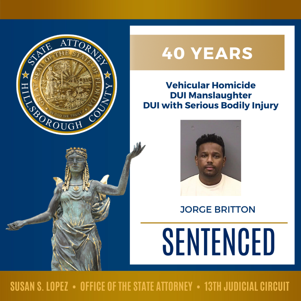 Winter Haven Man Sentenced to 40 Years in Prison for Fiery Interstate 4 Crash that Killed Two